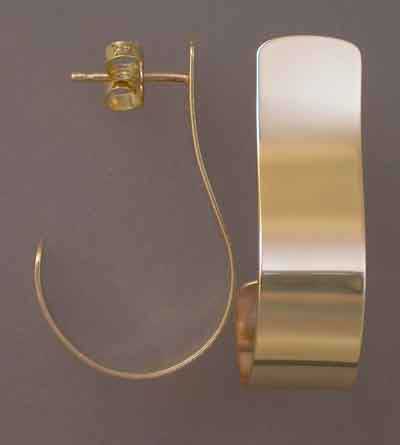 polished hoop
